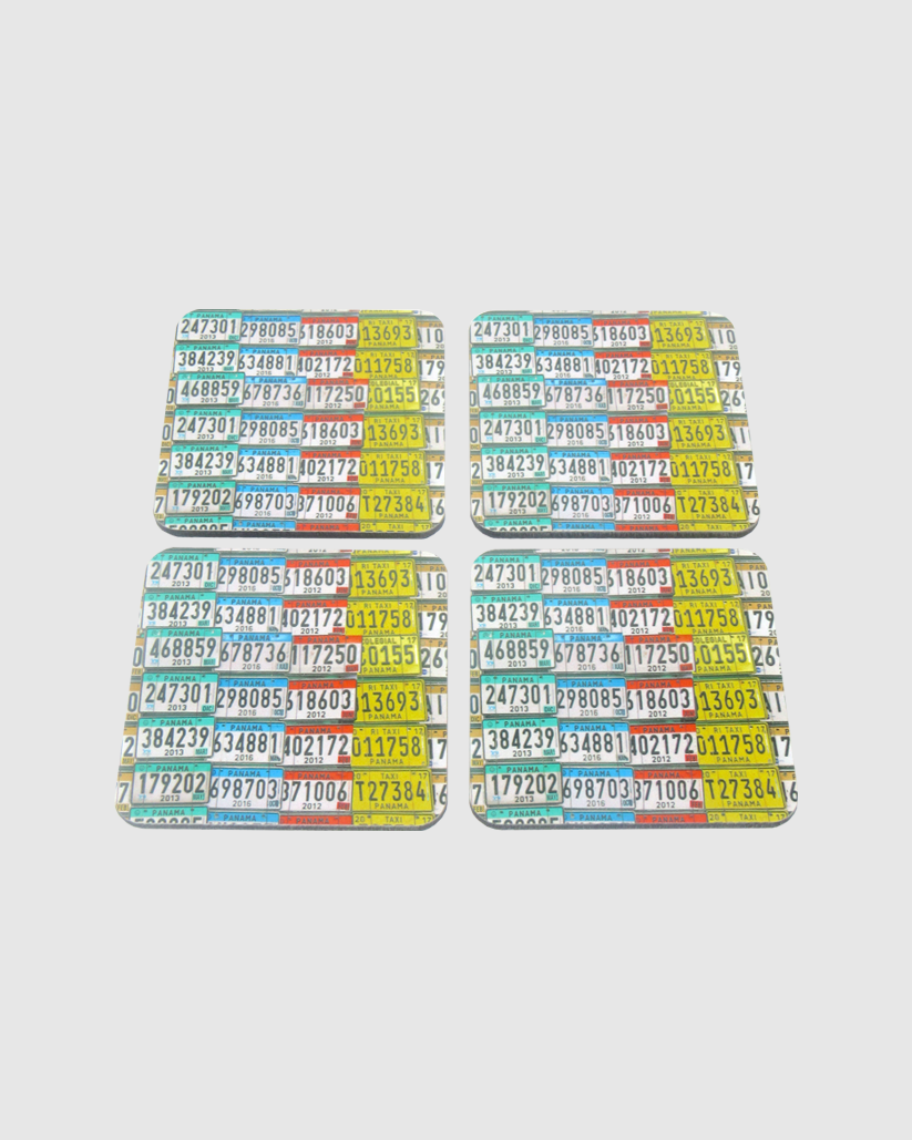 Coaster Set Placas