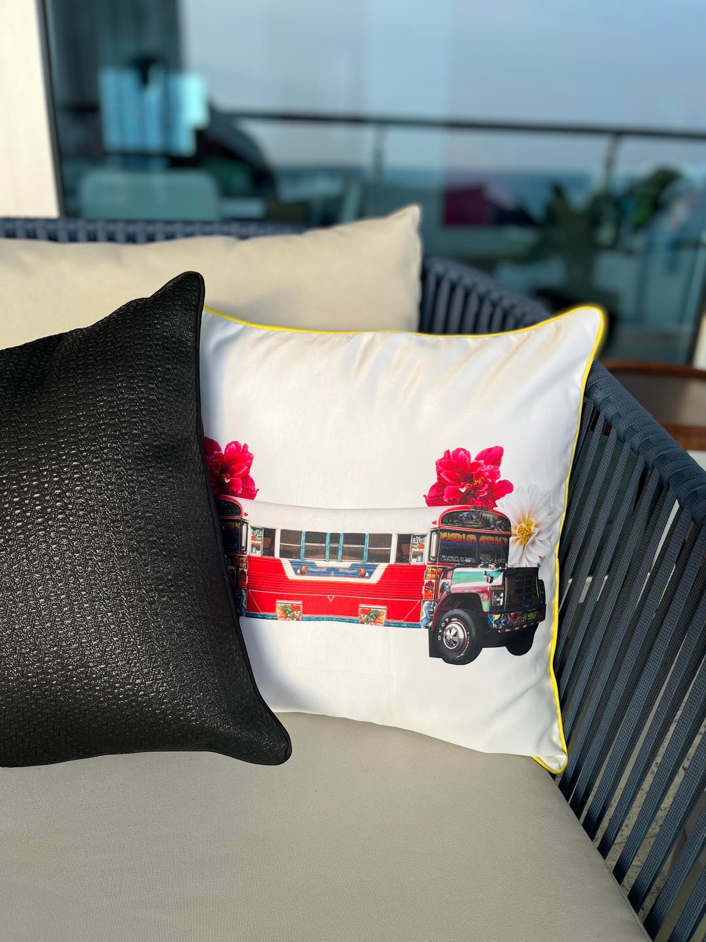 Diablo Rojo Mirror Pillow