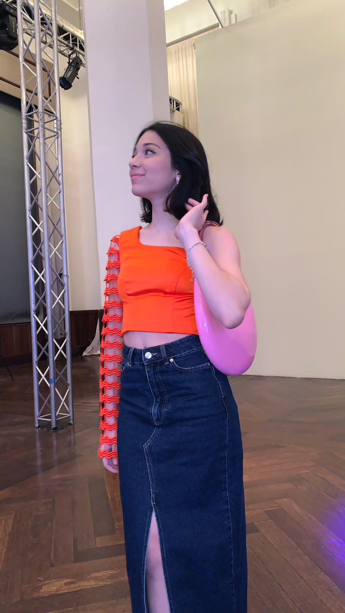 Lava Crop Top